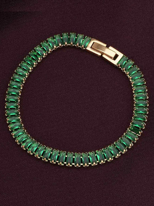 Emerald Luxe Tennis Bracelet