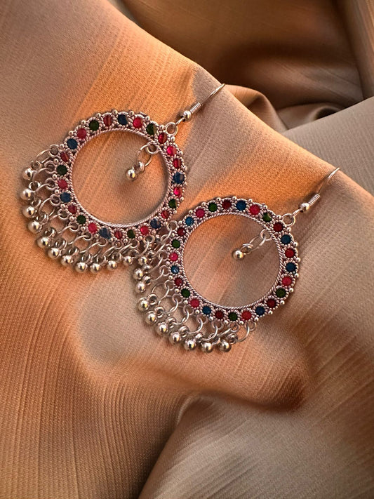 Rangilo Jhumka Hoops
