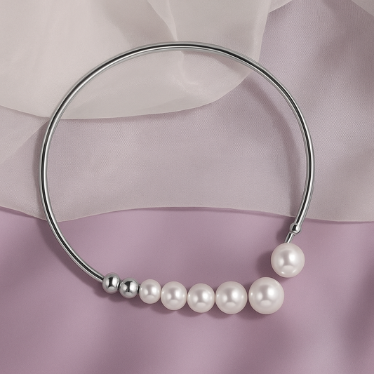 Silver Orbit Pearl Hasli