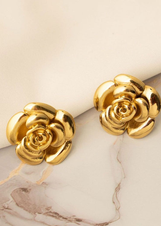 Golden Bloom Studs