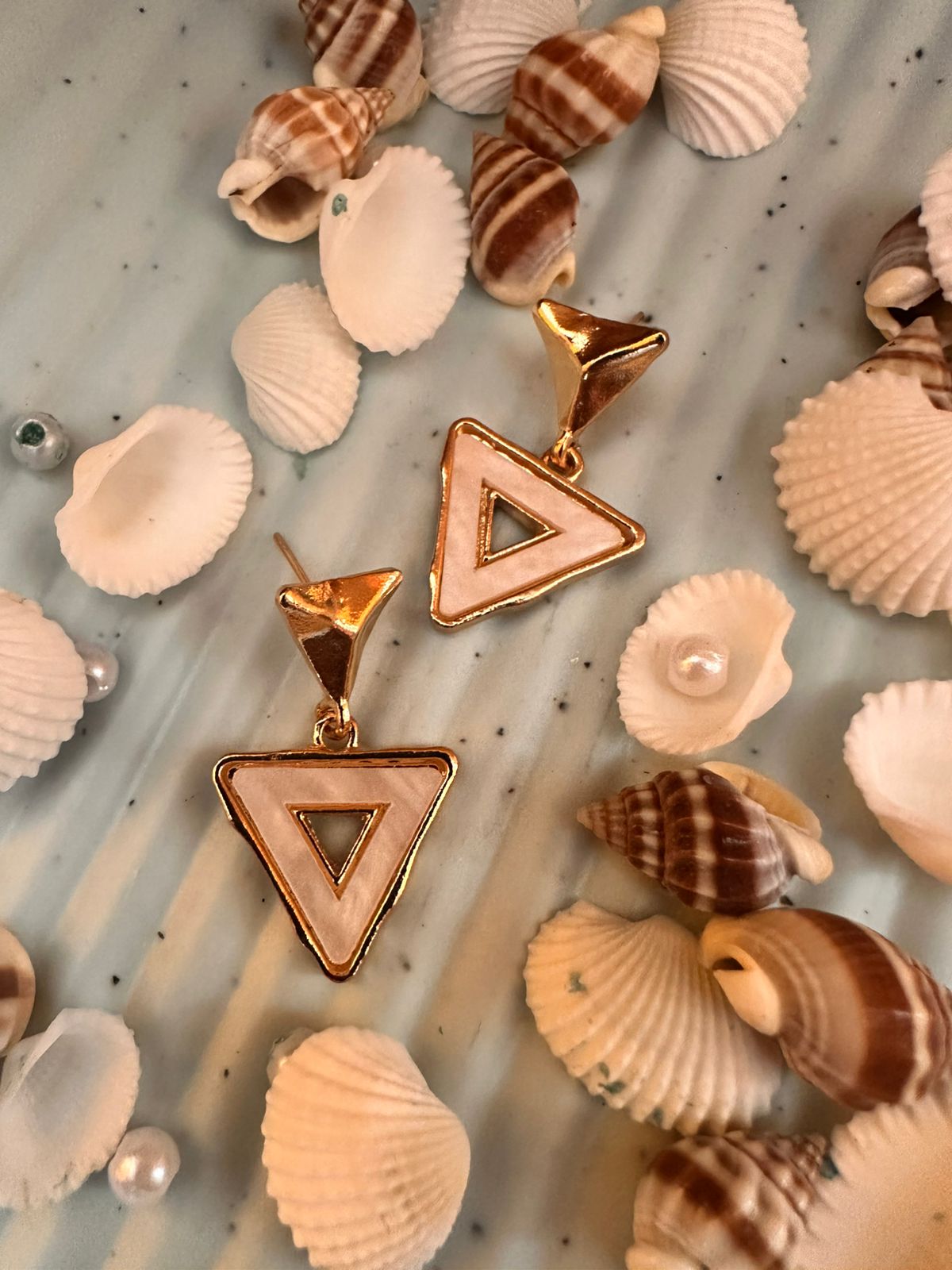 Geo Chic Triangle Drops