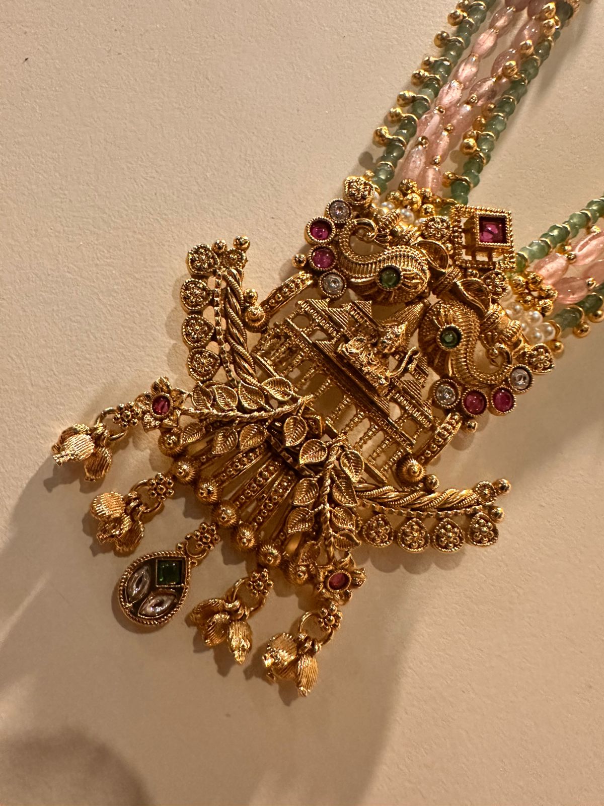 Ayodhya Grace Temple Necklace – Ram Mandir Edition