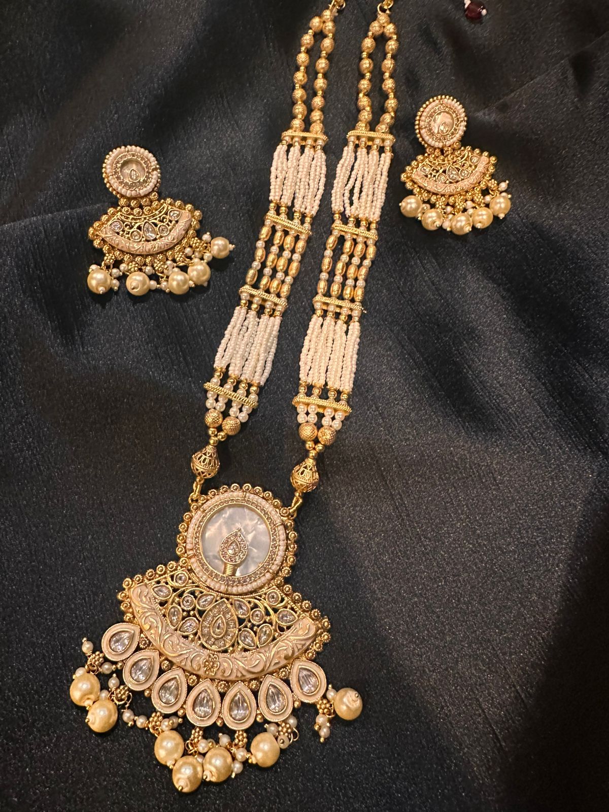Divya Jyoti Kundan Pearl Necklace