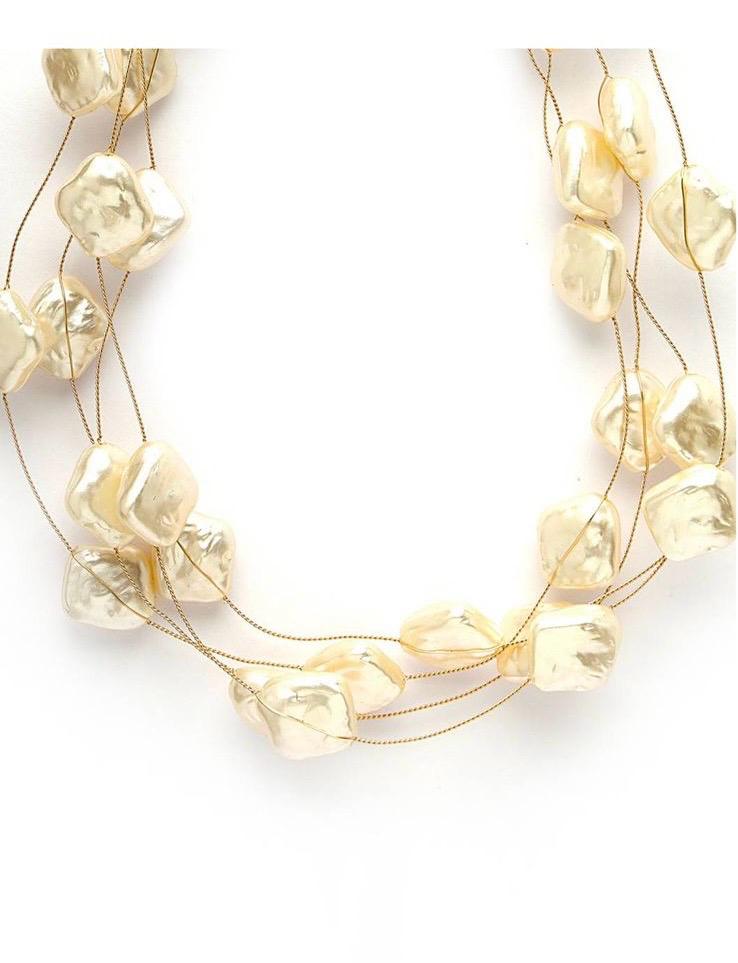 Ivory Dusk 3-Layer Choker