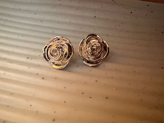 Silver Bloom Studs