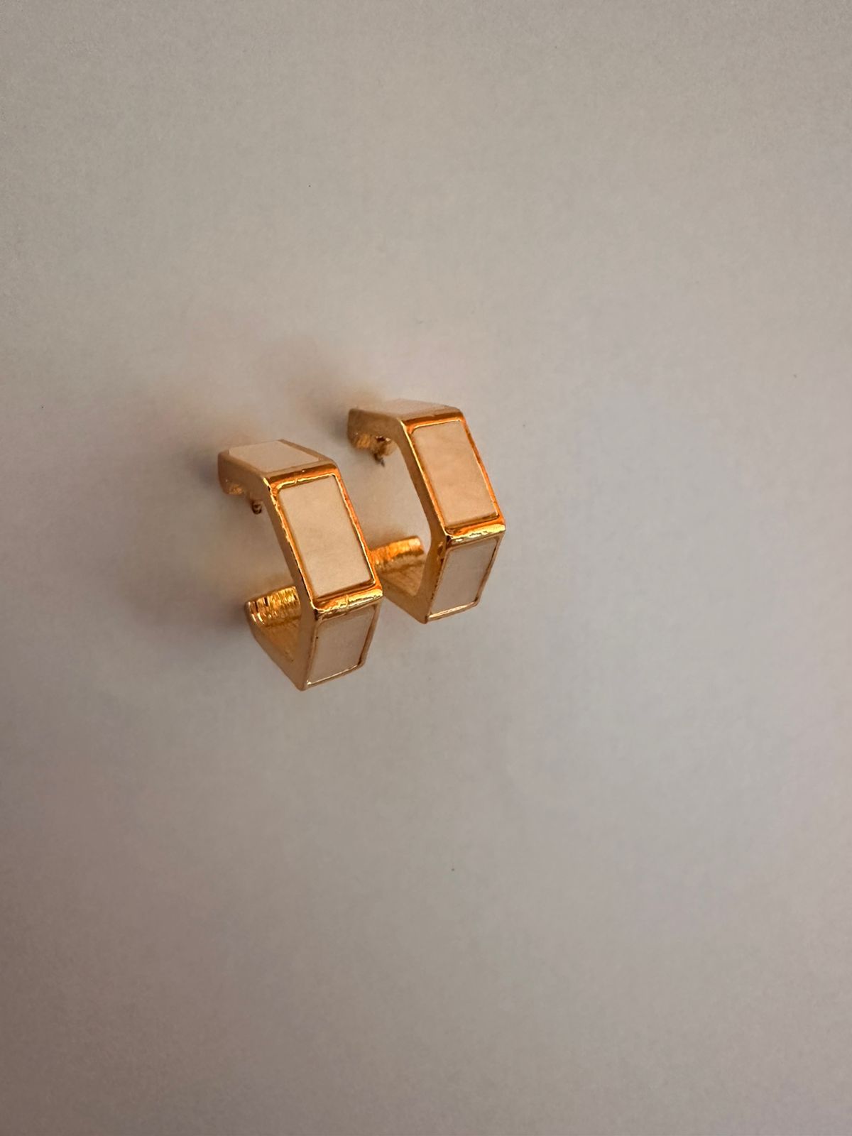 Linear Luxe Mini Hoops