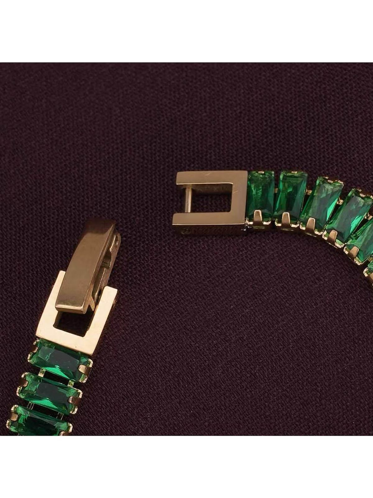 Emerald Luxe Tennis Bracelet